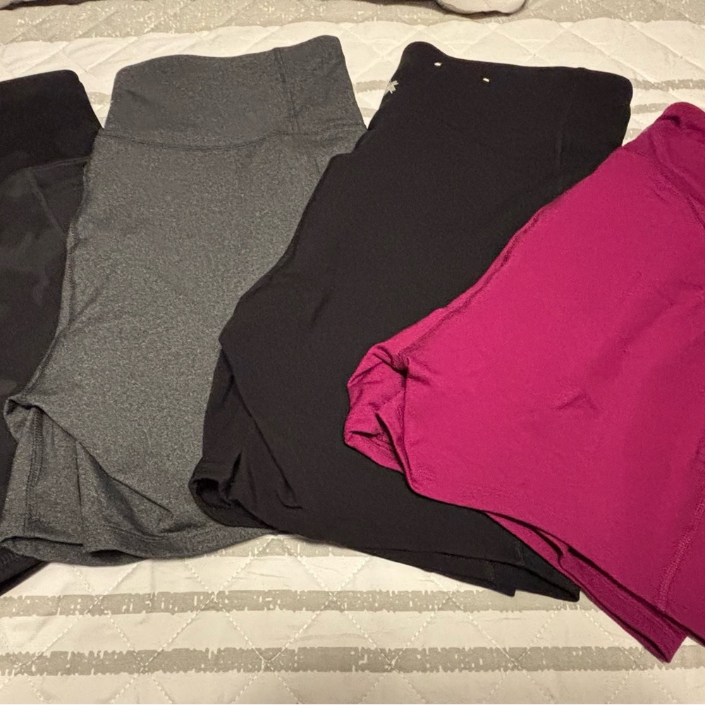 Lot of 4 Athletic Wear Shorts.